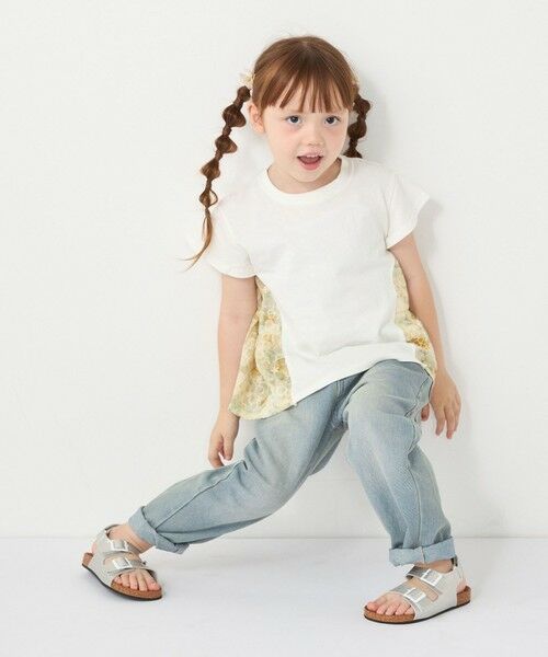 SHIPS / シップス Tシャツ | SHIPS Colors:90〜140cm /〈洗濯機可能〉ドッキング チュニック Tシャツ◇ | 詳細14