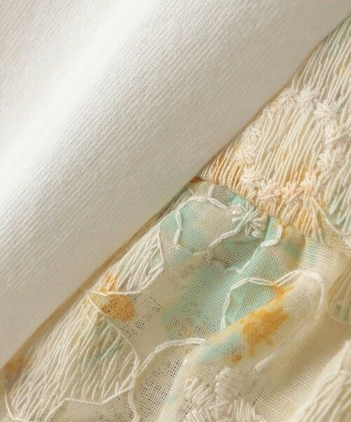 SHIPS / シップス Tシャツ | SHIPS Colors:90〜140cm /〈洗濯機可能〉ドッキング チュニック Tシャツ | 詳細1