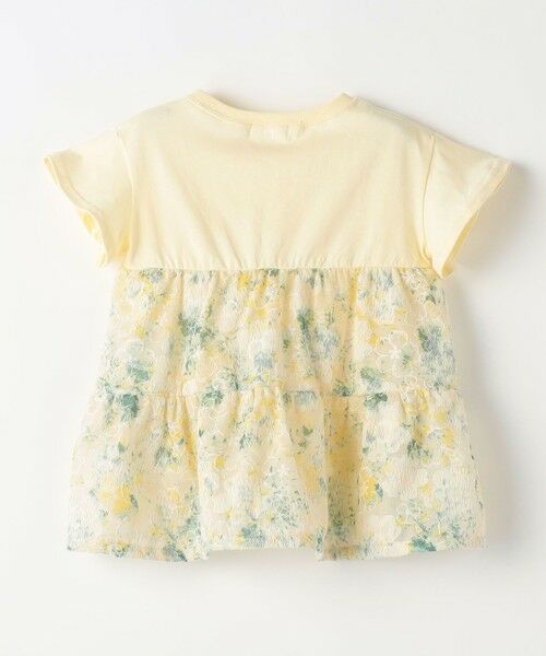 SHIPS / シップス Tシャツ | SHIPS Colors:90〜140cm /〈洗濯機可能〉ドッキング チュニック Tシャツ | 詳細2