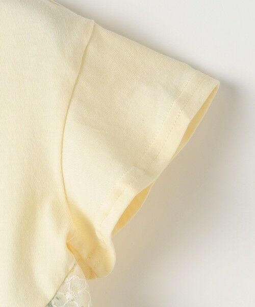 SHIPS / シップス Tシャツ | SHIPS Colors:90〜140cm /〈洗濯機可能〉ドッキング チュニック Tシャツ | 詳細4