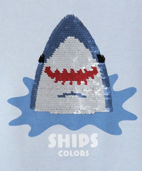SHIPS / シップス Tシャツ | 《予約》SHIPS Colors:100〜130cm /〈手洗い可能〉スパンコール 刺繍 Tシャツ◆ | 詳細26