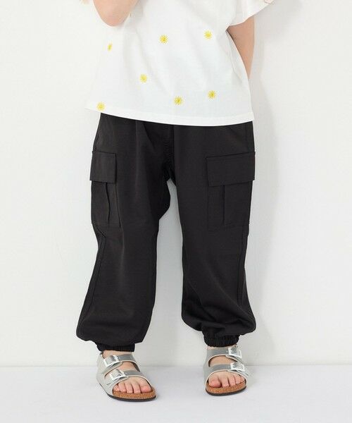 SHIPS / シップス カーゴパンツ | 《一部追加予約》SHIPS Colors:90〜140cm /〈洗濯機可能〉ギャザー カーゴ パンツ◆ | 詳細3