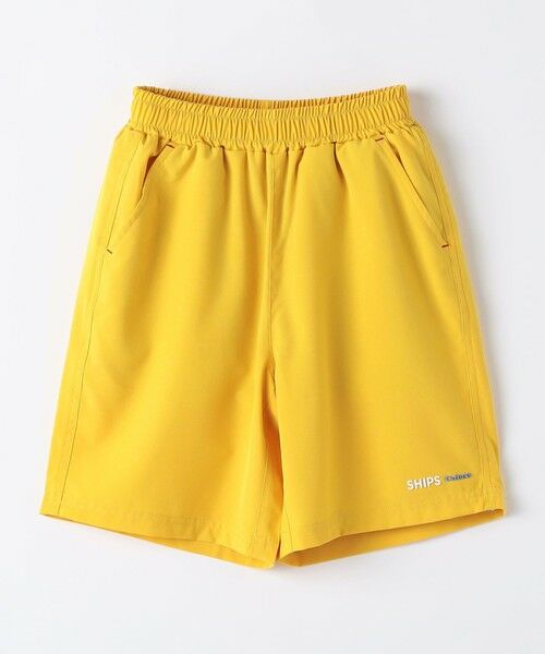 SHIPS / シップス ショート・ハーフ・半端丈パンツ | 《予約》SHIPS Colors:90〜140cm〈吸水速乾・接触冷感〉イージー ショーツ◆（イエロー）