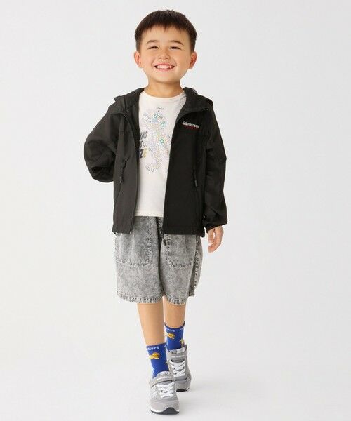 SHIPS / シップス ショート・ハーフ・半端丈パンツ | SHIPS Colors:90〜140cm /〈接触冷感・洗濯機可能〉クールタッチ デニム ショーツ | 詳細3