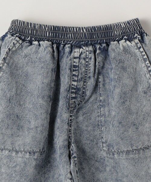SHIPS / シップス ショート・ハーフ・半端丈パンツ | SHIPS Colors:90〜140cm /〈接触冷感・洗濯機可能〉クールタッチ デニム ショーツ | 詳細9