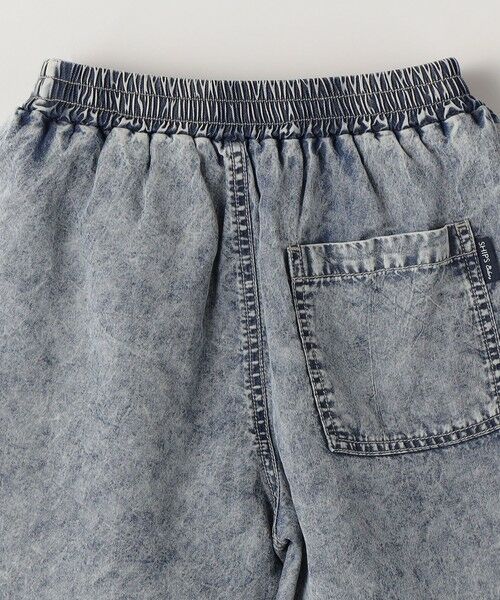 SHIPS / シップス ショート・ハーフ・半端丈パンツ | SHIPS Colors:90〜140cm /〈接触冷感・洗濯機可能〉クールタッチ デニム ショーツ | 詳細10