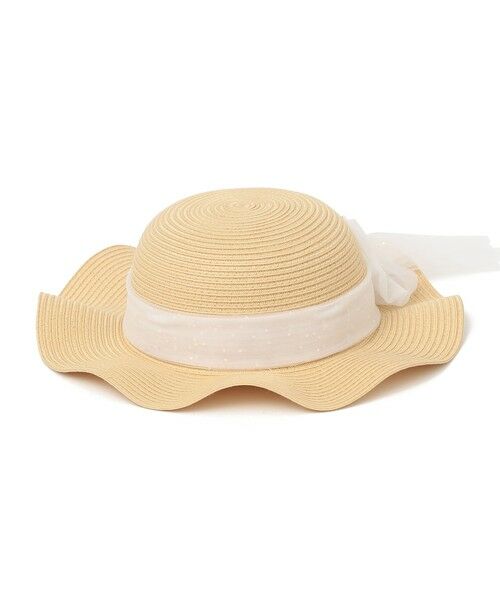 SHIPS / シップス ハット | SHIPS Colors:〈手洗い可能〉リボン ハット（KIDS）（ベージュ）