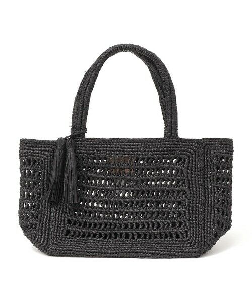 SHIPS / シップス かごバック | MAISON N.H PARIS:ANNABELLE P（ブラック）