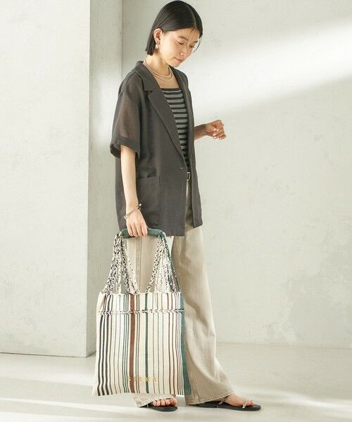 SHIPS / シップス トートバッグ | 《予約》RAMESHWARI: ハンモック バッグ 26SS | 詳細6