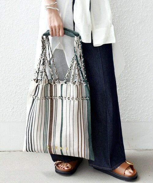 SHIPS / シップス トートバッグ | RAMESHWARI: ハンモック バッグ 26SS | 詳細8