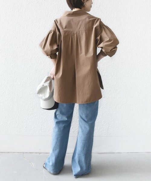 SHIPS / シップス シャツ・ブラウス | 〈手洗い可能〉無地 / ストライプ サイド スリット スキッパー コットン シャツ 2 | 詳細13