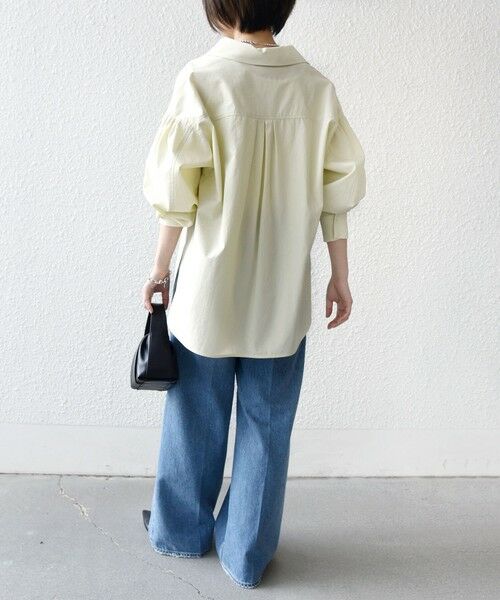 SHIPS / シップス シャツ・ブラウス | 〈手洗い可能〉無地 / ストライプ サイド スリット スキッパー コットン シャツ 2 | 詳細23