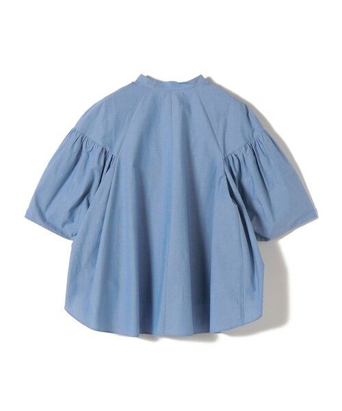 SHIPS / シップス シャツ・ブラウス | 《予約》〈手洗い可能〉バック フレア 袖 ギャザー スキッパー ブラウス | 詳細30