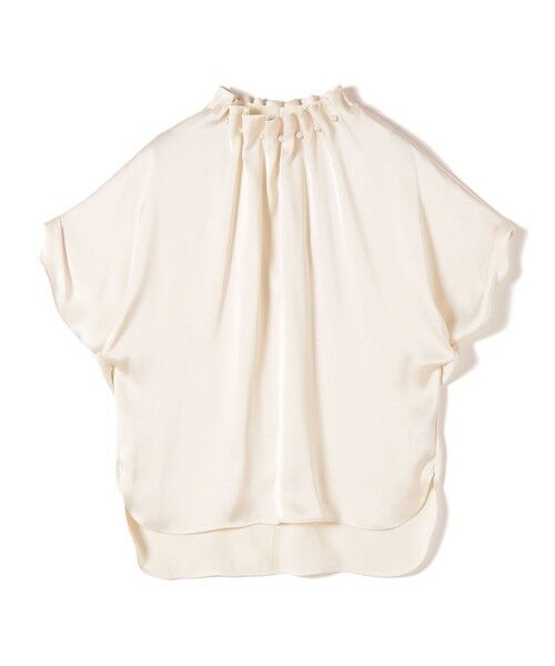 SHIPS / シップス シャツ・ブラウス | 《予約》〈手洗い可能〉パール モチーフ ネック ギャザー ドルマン ブラウス | 詳細10