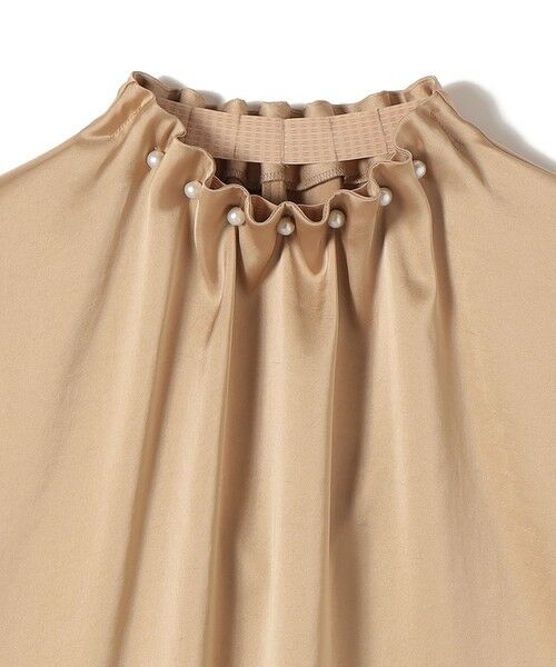 SHIPS / シップス シャツ・ブラウス | 《予約》〈手洗い可能〉パール モチーフ ネック ギャザー ドルマン ブラウス | 詳細29