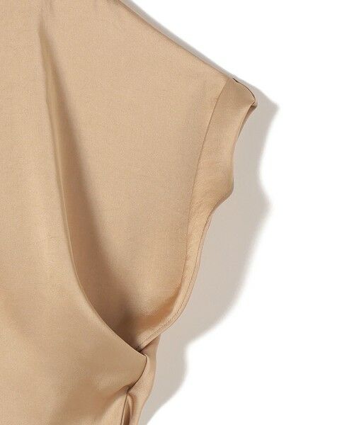 SHIPS / シップス シャツ・ブラウス | 《予約》〈手洗い可能〉パール モチーフ ネック ギャザー ドルマン ブラウス | 詳細30