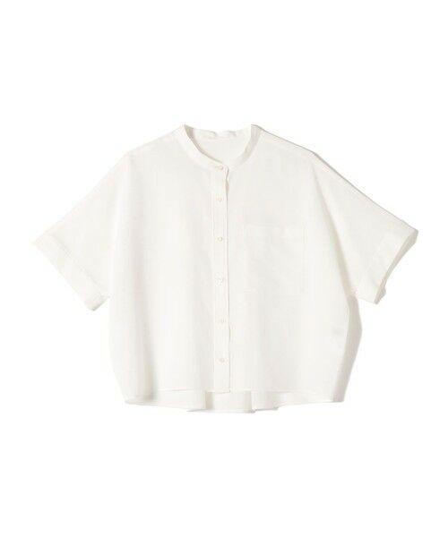 SHIPS / シップス シャツ・ブラウス | 【実力派ベーシック】〈接触冷感/洗濯機可能〉SUUSUU バンドカラー 半袖 シャツ | 詳細16