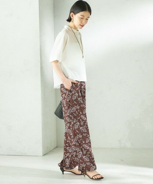 SHIPS / シップス シャツ・ブラウス | 《予約》〈接触冷感/洗濯機可能〉SUUSUU バンドカラー 半袖 シャツ | 詳細4