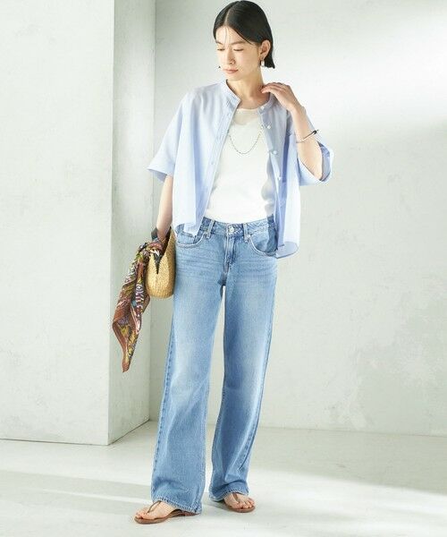 SHIPS / シップス シャツ・ブラウス | 《予約》〈接触冷感/洗濯機可能〉SUUSUU バンドカラー 半袖 シャツ | 詳細12