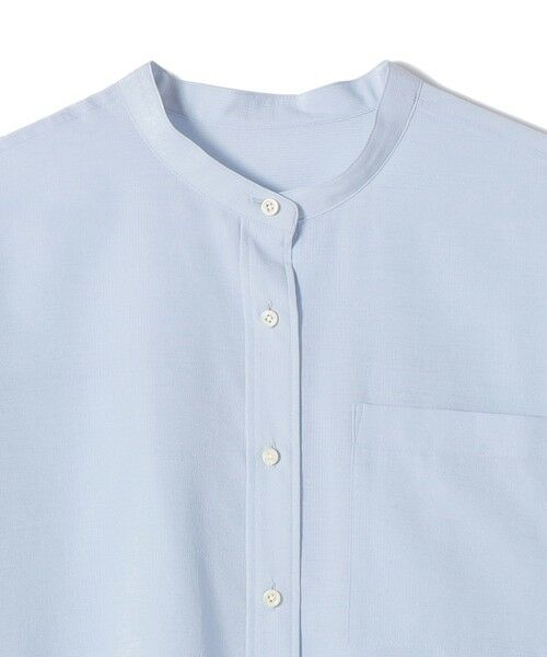 SHIPS / シップス シャツ・ブラウス | 《予約》〈接触冷感/洗濯機可能〉SUUSUU バンドカラー 半袖 シャツ | 詳細24