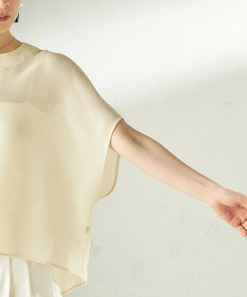 SHIPS / シップス シャツ・ブラウス | 《予約》〈手洗い可能〉ミニ チェック カラミ スキッパー プルオーバー | 詳細19