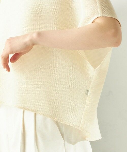 SHIPS / シップス シャツ・ブラウス | 《予約》〈手洗い可能〉ミニ チェック カラミ スキッパー プルオーバー | 詳細20