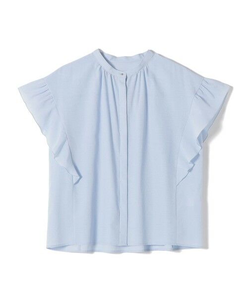 SHIPS / シップス シャツ・ブラウス | 《予約》〈接触冷感/洗濯機可能〉SUUSUU フリル ギャザー ブラウス | 詳細28