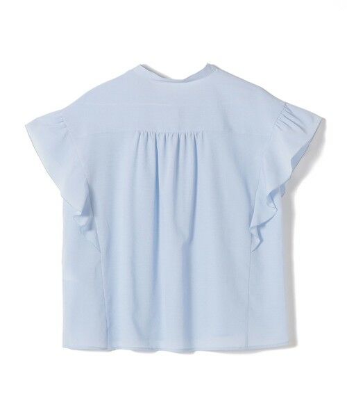 SHIPS / シップス シャツ・ブラウス | 《予約》〈接触冷感/洗濯機可能〉SUUSUU フリル ギャザー ブラウス | 詳細29