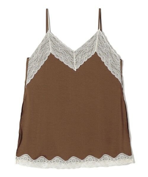 SHIPS / シップス キャミソール・チューブトップ | 〈手洗い可能〉レース トリム キャミソール | 詳細11