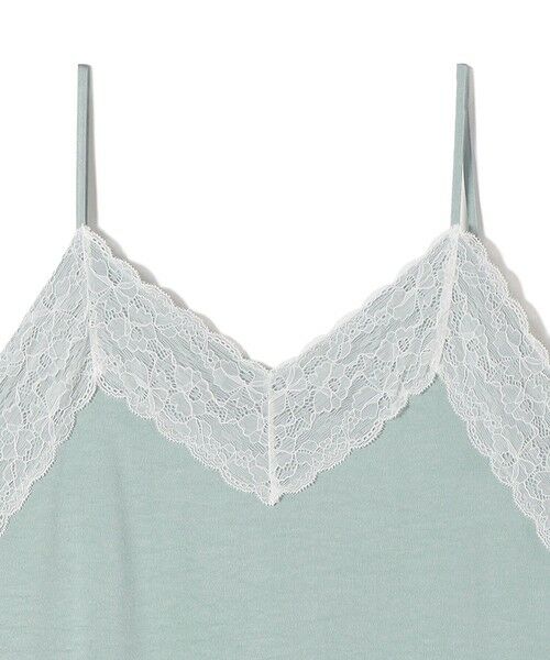 SHIPS / シップス キャミソール・チューブトップ | 〈手洗い可能〉レース トリム キャミソール | 詳細25