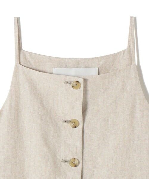 SHIPS / シップス ベスト | 《予約》TICCA:〈手洗い可能〉リネン キャミソール ベスト | 詳細15