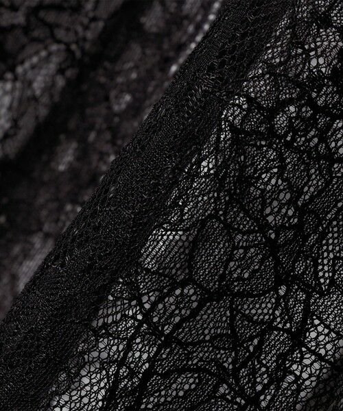 SHIPS / シップス Tシャツ | little black:〈手洗い可能〉2WAY レース ロング スリーブ TEE | 詳細6