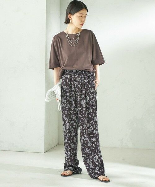 SHIPS / シップス カットソー | 《予約》〈接触冷感/吸水速乾/洗濯機可能〉ハイゲージ ポンチ ドルマン カットソー | 詳細15