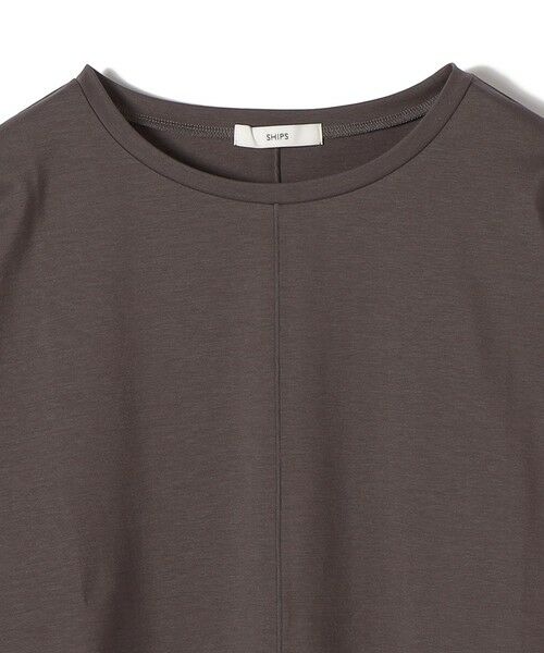 SHIPS / シップス カットソー | 《予約》〈接触冷感/吸水速乾/洗濯機可能〉ハイゲージ ポンチ ドルマン カットソー | 詳細22