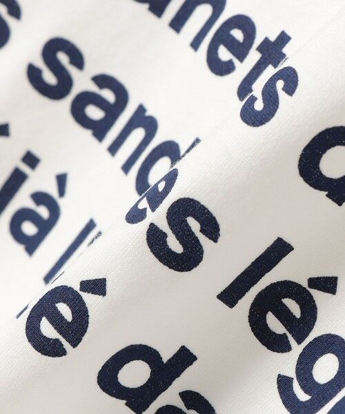 SHIPS / シップス Tシャツ | SHIPS Primary Navy Label:PALM TREE ラバー プリント TEE | 詳細1