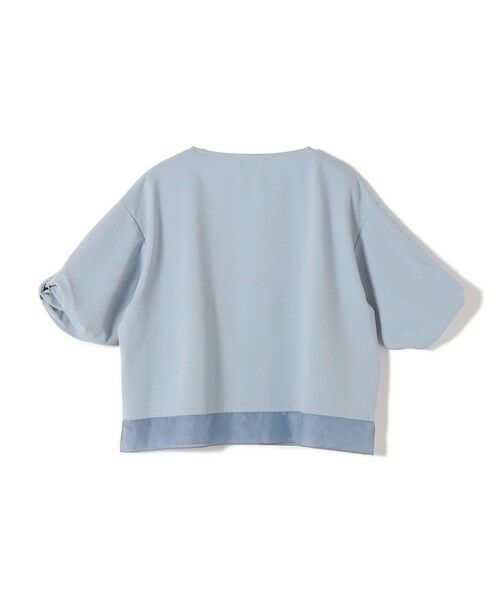 SHIPS / シップス カットソー | 〈洗濯機可能〉袖 ツイスト デザイン シアー ドッキング TEE | 詳細22