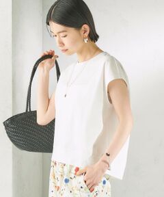 SHIPS / シップス カットソー | 《予約》〈接触冷感/吸水速乾/洗濯機可能〉ハイゲージ ポンチ コクーン カットソー