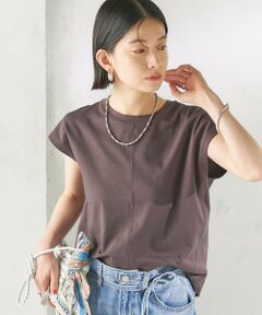 SHIPS / シップス カットソー | 《予約》〈接触冷感/吸水速乾/洗濯機可能〉ハイゲージ ポンチ コクーン カットソー