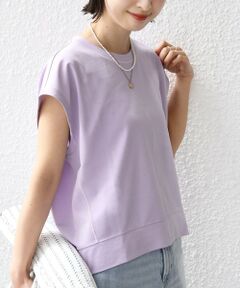 SHIPS / シップス カットソー | 《予約》〈接触冷感/吸水速乾/洗濯機可能〉ハイゲージ ポンチ コクーン カットソー