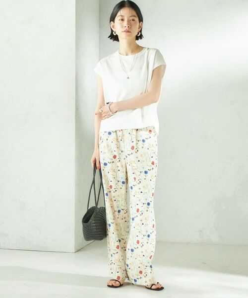 SHIPS / シップス カットソー | 《予約》〈接触冷感/吸水速乾/洗濯機可能〉ハイゲージ ポンチ コクーン カットソー | 詳細1