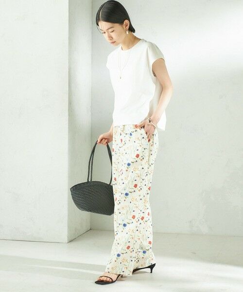 SHIPS / シップス カットソー | 《予約》〈接触冷感/吸水速乾/洗濯機可能〉ハイゲージ ポンチ コクーン カットソー | 詳細2