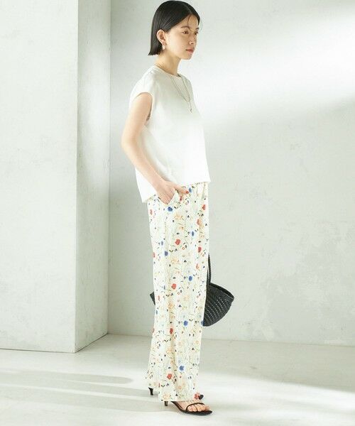 SHIPS / シップス カットソー | 《予約》〈接触冷感/吸水速乾/洗濯機可能〉ハイゲージ ポンチ コクーン カットソー | 詳細4