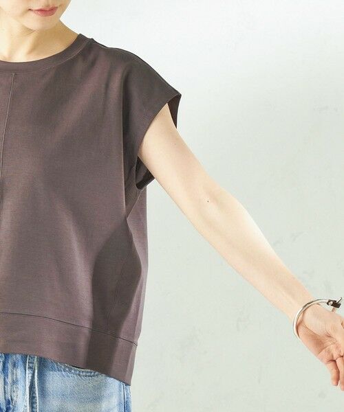 SHIPS / シップス カットソー | 《予約》〈接触冷感/吸水速乾/洗濯機可能〉ハイゲージ ポンチ コクーン カットソー | 詳細29