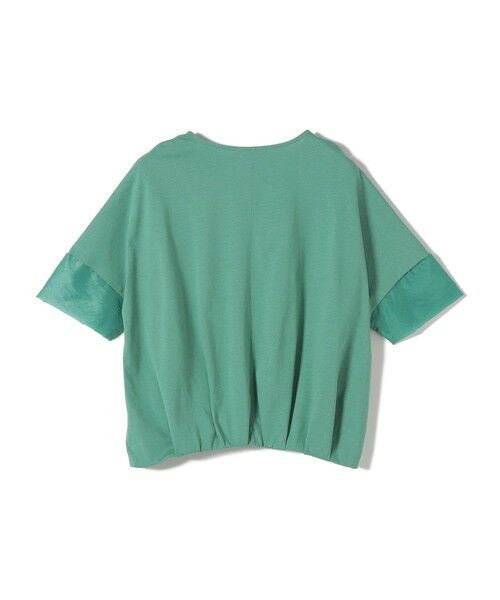 SHIPS / シップス カットソー | 〈接触冷感 / 手洗い可能〉裾 バルーン シアー ドッキング プルオーバー | 詳細21