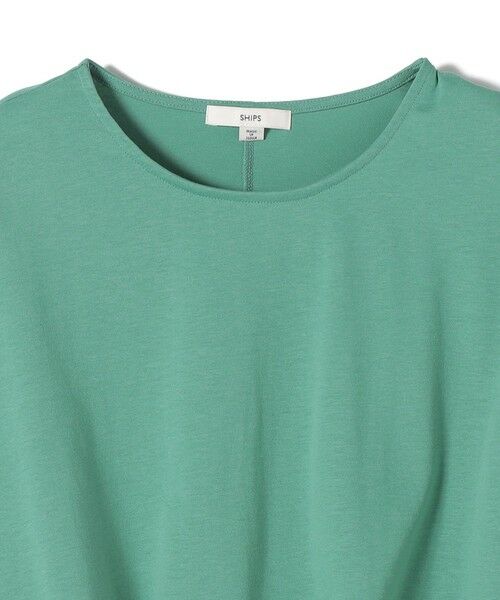 SHIPS / シップス カットソー | 〈接触冷感 / 手洗い可能〉裾 バルーン シアー ドッキング プルオーバー | 詳細22