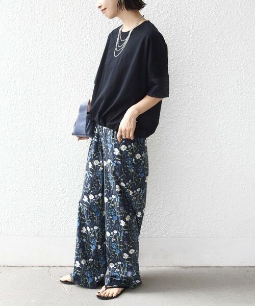 SHIPS / シップス カットソー | 〈接触冷感 / 手洗い可能〉裾 バルーン シアー ドッキング プルオーバー | 詳細28