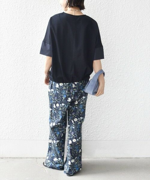 SHIPS / シップス カットソー | 〈接触冷感 / 手洗い可能〉裾 バルーン シアー ドッキング プルオーバー | 詳細29