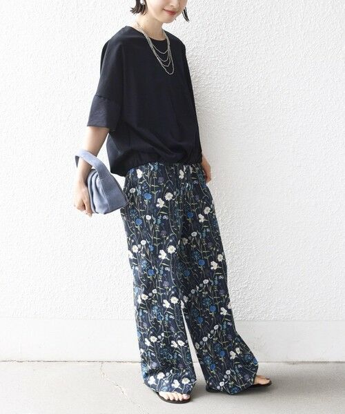 SHIPS / シップス カットソー | 〈接触冷感 / 手洗い可能〉裾 バルーン シアー ドッキング プルオーバー | 詳細30