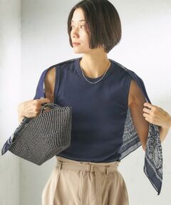 SHIPS / シップス タンクトップ | 〈洗濯機可能〉コットン ベア テレコ リブ タンクトップ