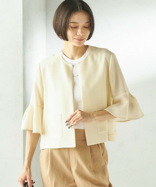 SHIPS / シップス タンクトップ | 〈洗濯機可能〉コットン ベア テレコ リブ タンクトップ | 詳細10